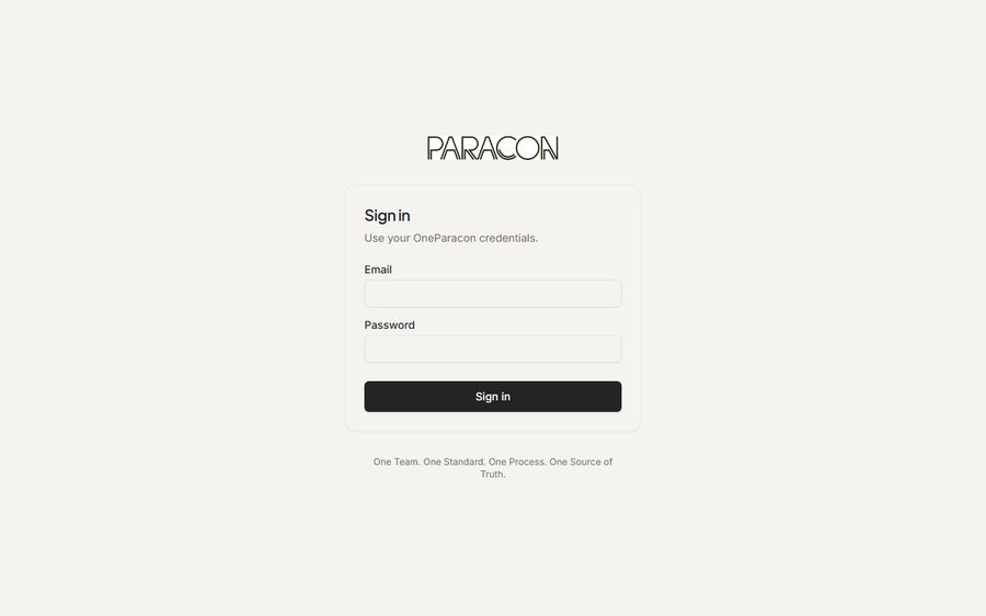 OneParacon live site